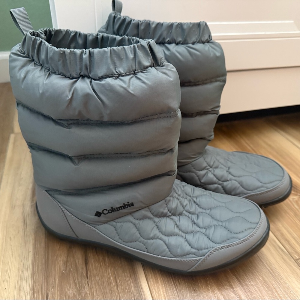 Columbia Gray Waterproof Winter Boots size 10.5 - Picture 3 of 6